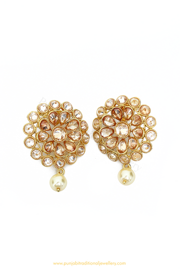 Gold Finished Studs By PTJ